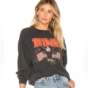 Anine bing eagle sweatshirt, size XS